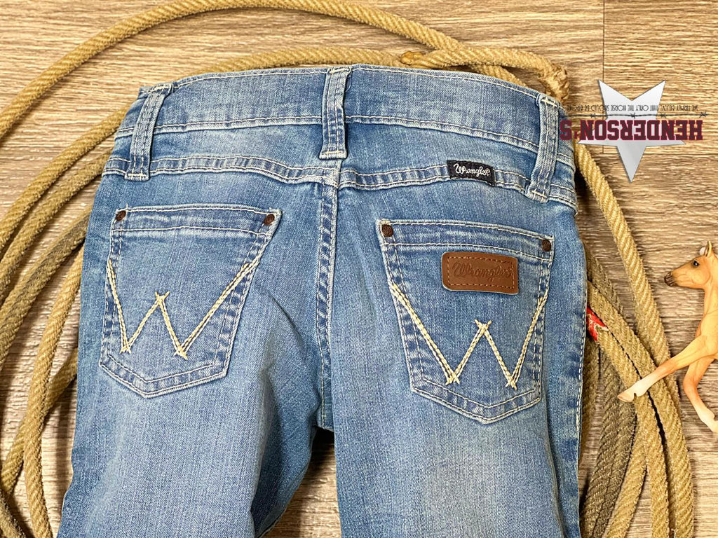 Girl's Wrangler Bootcut Jeans - Henderson's Western Store